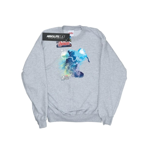 Marvel Herr Thor Art Burst Sweatshirt L Sports Grey Sports Grey L