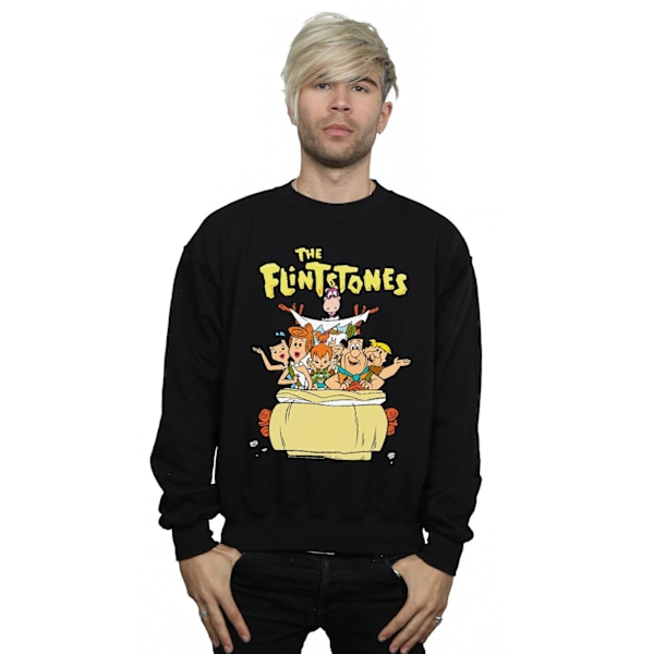 The Flintstones Herr The The Ride Sweatshirt 5XL Svart Black 5XL