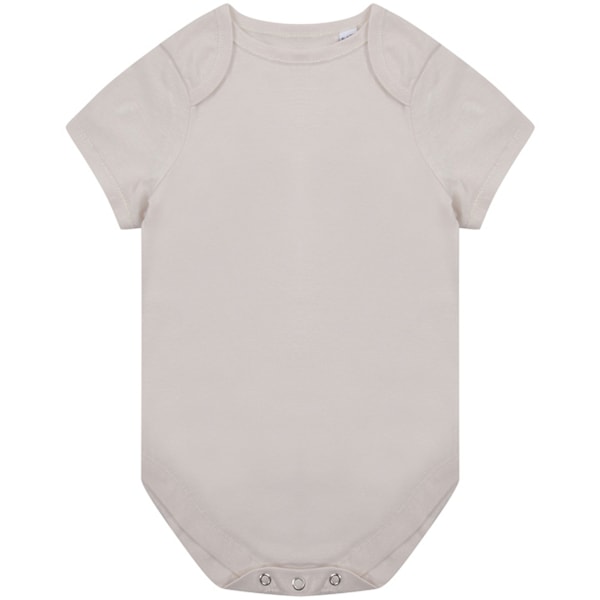 Larkwood Babies ekologisk body 0-3 månader natur Natural 0-3 Months