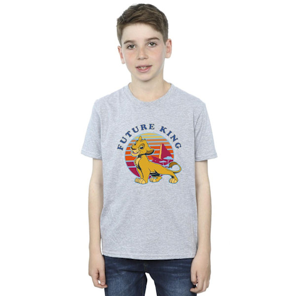 Disney Boys The Lion King Future King T-shirt 12-13 år Sport Sports Grey 12-13 Years