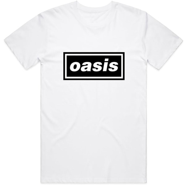 Oasis Unisex Vuxen Decca T-shirt XXL Ljusblå Light Blue XXL