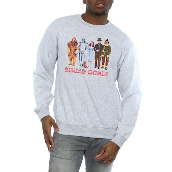 The Wizard Of Oz Mens Squad Goals Sweatshirt M Sports Grey Sports Grey M