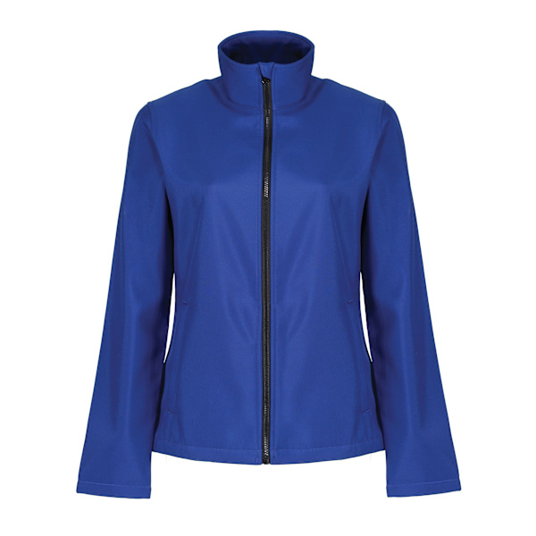 Regatta Womens/Ladies Ablaze Printable Soft Shell Jacket 16 UK Royal Blue/Black 16 UK
