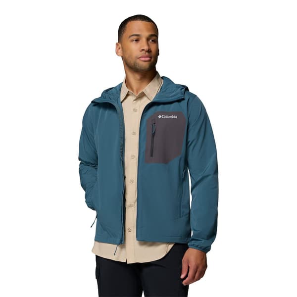Columbia Herr Tall Heights Soft Shell Jacka S Blå Blue S