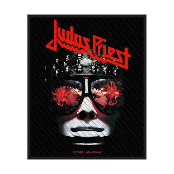 Judas Priest Hell-Bent For Leather Patch One Size Black/Red Black/Red One Size