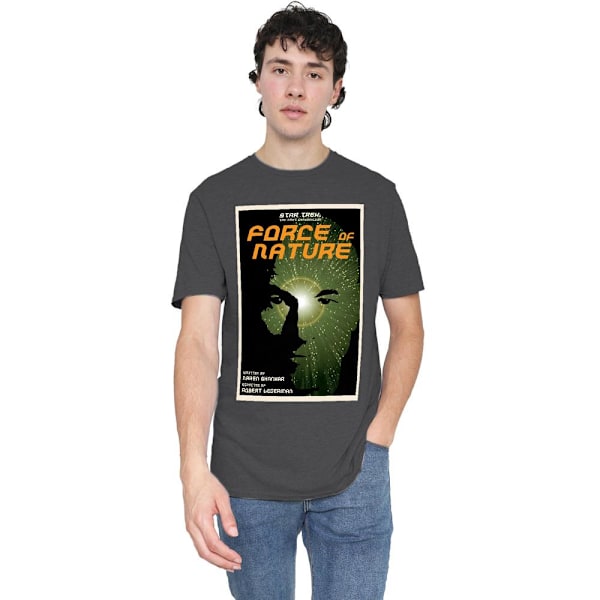 Star Trek Unisex Vuxen The Next Generation Säsong 7 Avsnitt 9 T-shirt Charcoal S