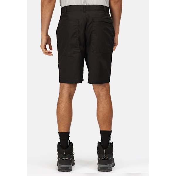 Regatta Mens New Action Shorts 44 tum svart Black 44inch