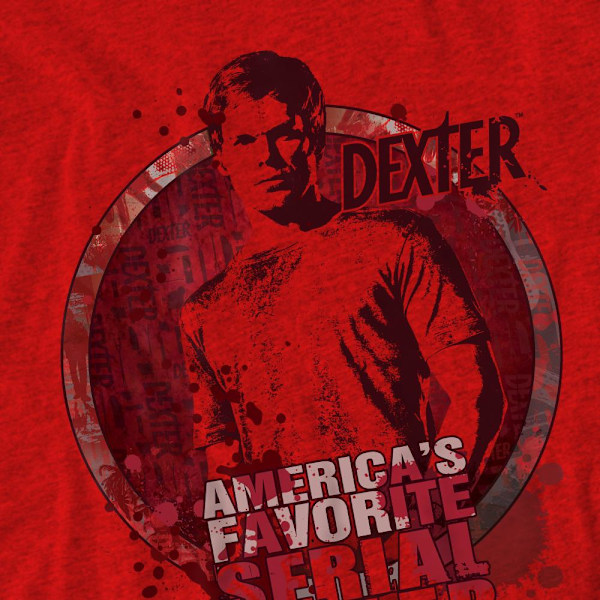 Dexter Unisex Vuxen America´s Favorite T-Shirt S Röd Red S