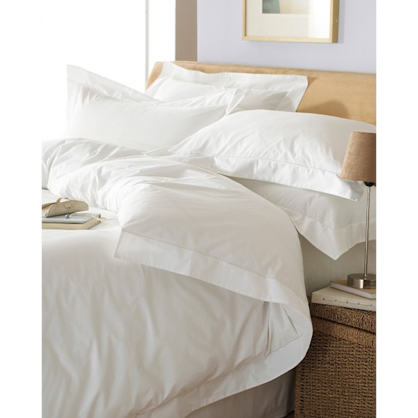 Riva Home Oxford Påslakanset Enkelsäng Vit White Single