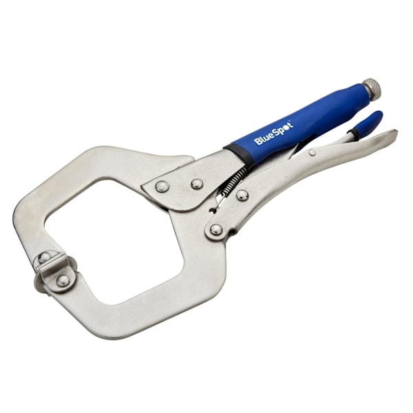 Bluespot Tools Låsande C-tving Med Svängbara Dynor 280mm (11tum) Multi Colour One Size