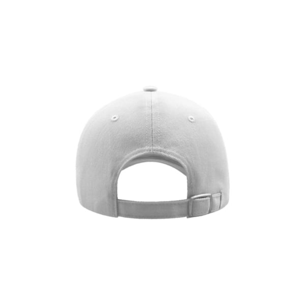 Atlantis Liberty Sandwich Heavy Brush Cotton 6 Panel Cap (2-pack) White/White One Size