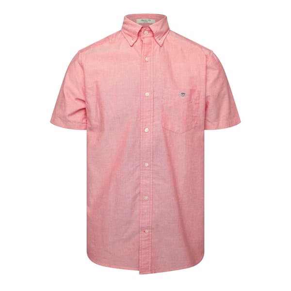 Gant Herr Klassisk Regular Skjorta M Sunset Pink Sunset Pink M