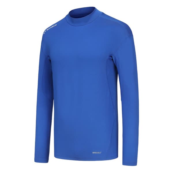 Sondico Herr Mock Neck Underställströja L Royal Blue Royal Blue L