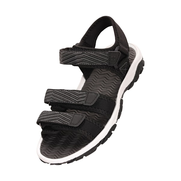 Mountain Warehouse Barn/Barn 3 Kardborreband Sandaler Black 2 UK