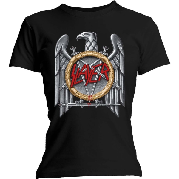 Slayer Dam/Dam Silver Eagle T-Shirt XL Svart Black XL