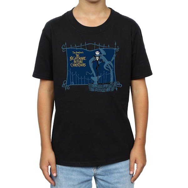 Disney Boys Nightmare Before Christmas Jack And The Well T-Shir Black 5-6 Years