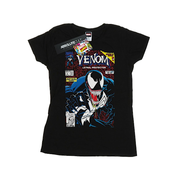 Marvel Dam/Kvinnor Venom Lethal Protector Bomull T-shirt XXL Black XXL