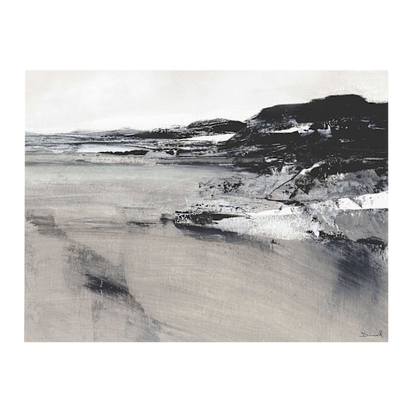 Dan Hobday The Beginning Print 60cm x 80cm Svart/Grå Black/Grey 60cm x 80cm