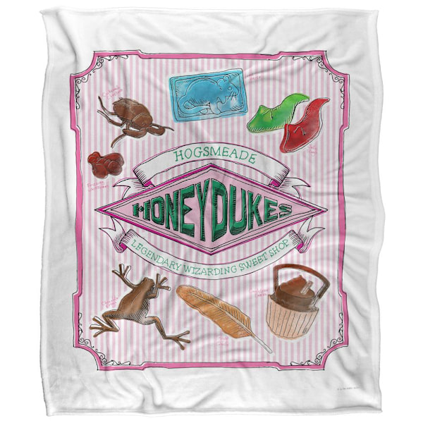 Harry Potter Honeydukes Godis Filt One Size Flerfärgad Multicoloured One Size