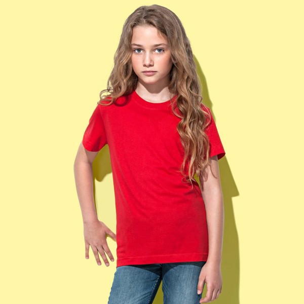 Stedman Classic T-shirt för barn/barn 3XS Scarlet Röd Scarlet Red 3XS