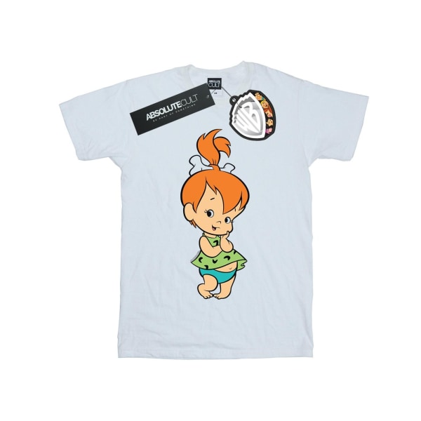 The Flintstones Dam/Damer Pebbles Flintstone Bomull Boyfriend White S