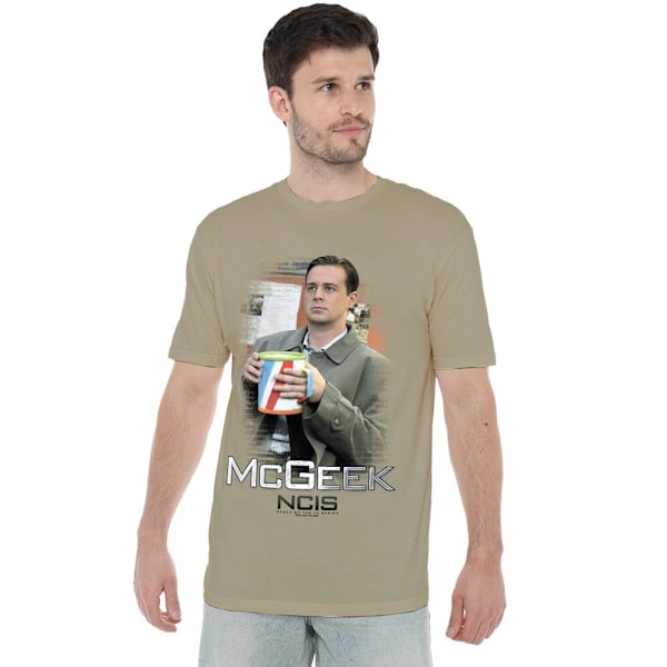 NCIS Herr McGeek T-Shirt M Safarigrön Safari Green M