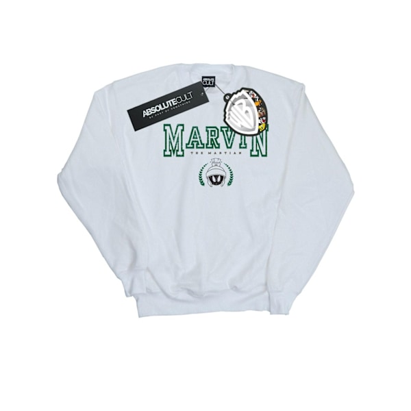 Looney Tunes Dam/Damer Marvin The Martian Sweatshirt L Vit White L