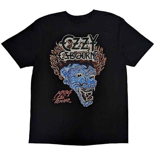 Ozzy Osbourne Unisex Vuxen Bark At The Moon Tour ´84 T-Shirt XL Black XL