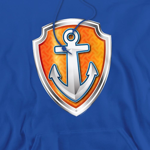 Paw Patrol Herr Zuma Badge Hoodie L Kungsblå Royal Blue L