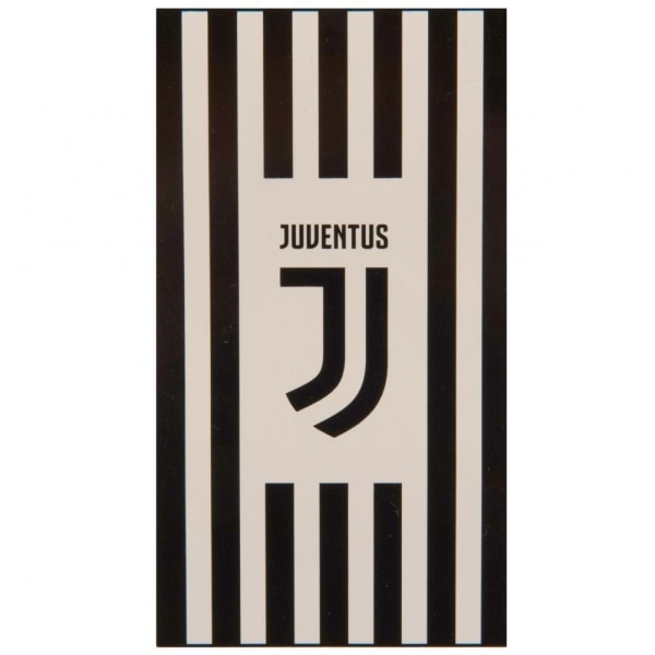 Juventus FC Stripes Handduk One Size Svart/Vit Black/White One Size