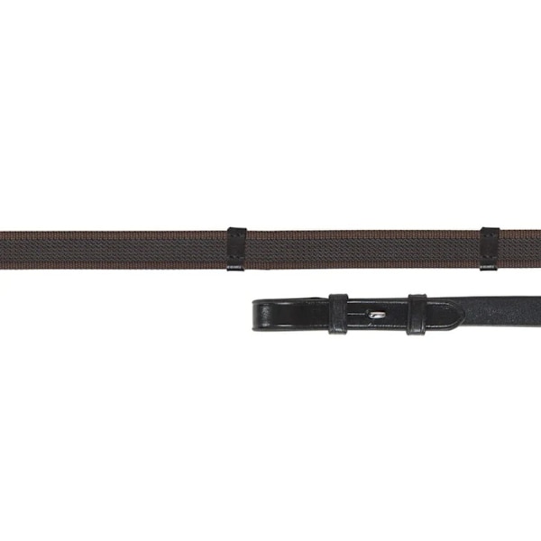 Velociti Gara Läder Continental Hästtygel 48cm x 0.6cm Hava Havana 48cm x 0.6cm