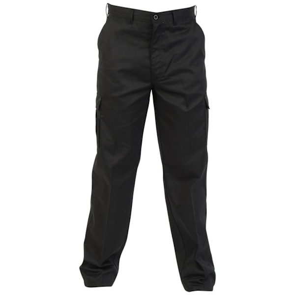 Absolute Apparel Arbetsbyxor Combat för Män 48 tum långa Sv Black 48 inches long