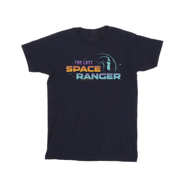 Disney Mens Lightyear Last Space Ranger Text T-shirt 3XL Navy B Navy Blue 3XL