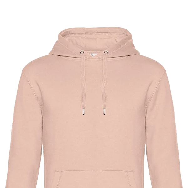 B&C Herr King Hoodie M Mjuk Ros Soft Rose M