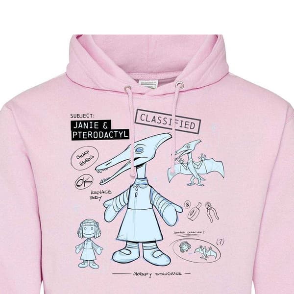 Disney Herr Pterodactyl Hoodie M Rosa Pink M