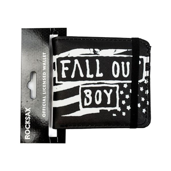 Rock Sax Fall Out Boy Plånbok One Size Svart Black One Size