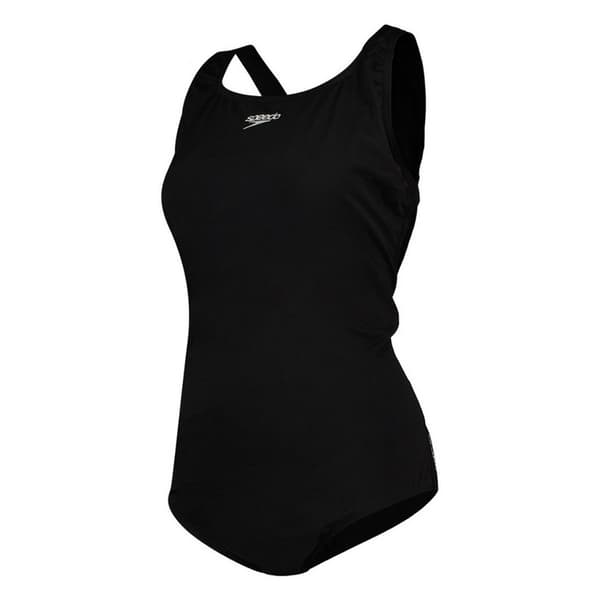 Speedo Medalist Endurance+ Plus baddräkt i ett stycke för dam Black 20 UK