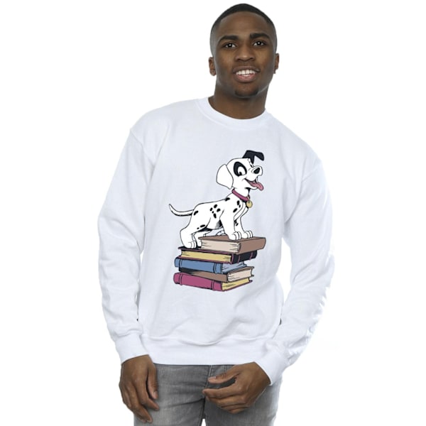 Disney Herr 101 Dalmatiner Böcker Sweatshirt S Vit White S