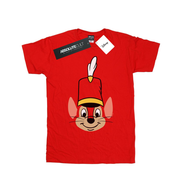 Disney Dam/Dam Dumbo Timothy Q Mouse Cotton Boyfriend T-S Red 3XL