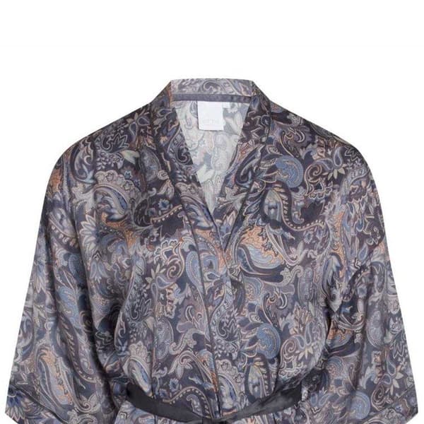 CCDK Copenhagen Dam/Dam Jean Paisley Kimono 14 UK Eclipse Eclipse Grey 14 UK
