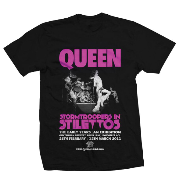 Queen Unisex vuxen Stormtrooper i stilettos T-shirt M Svart Black M