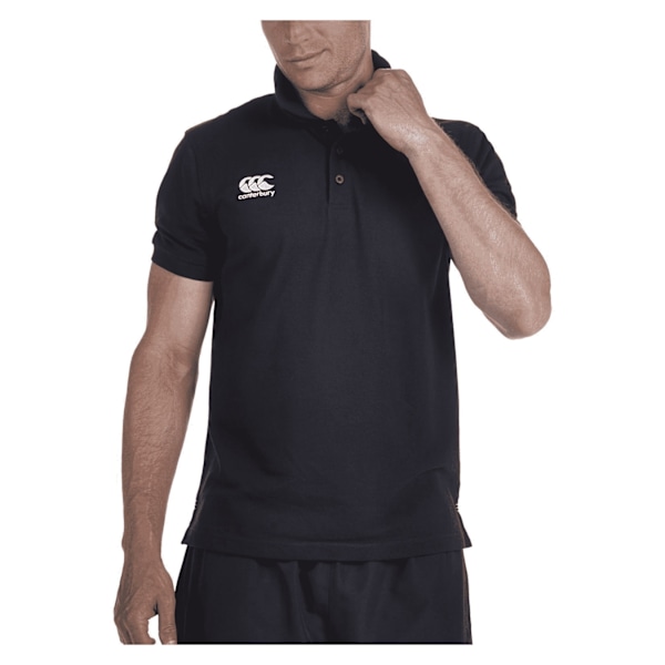 Canterbury Unisex Vuxen Polotröja L Svart Black L
