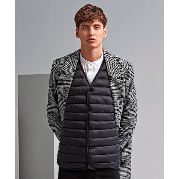 2786 Herr Vadderad Väst XL Svart Black XL