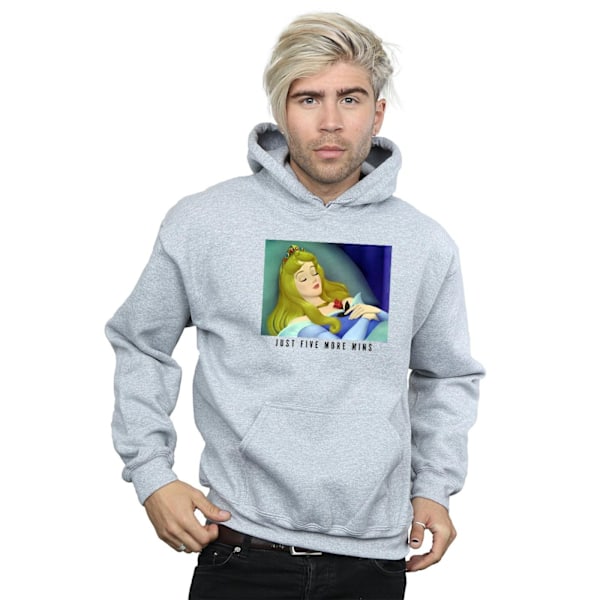 Disney Princess Herr Sleeping Beauty Fem Minuter Till Hoodie 5 Sports Grey 5XL
