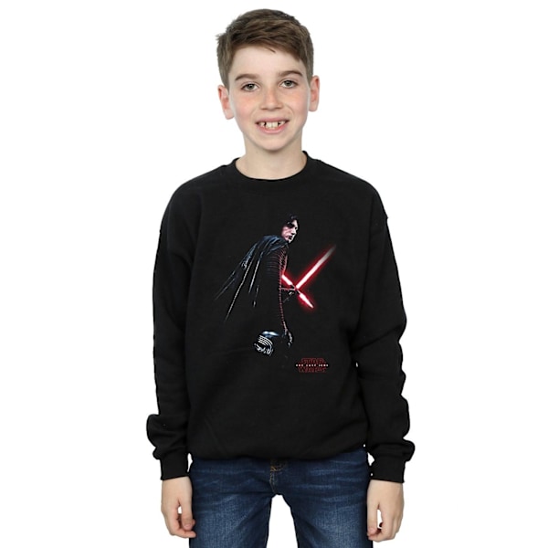 Star Wars: The Last Jedi Boys Kylo Ren Shadow Sweatshirt 5-6 år Black 5-6 Years