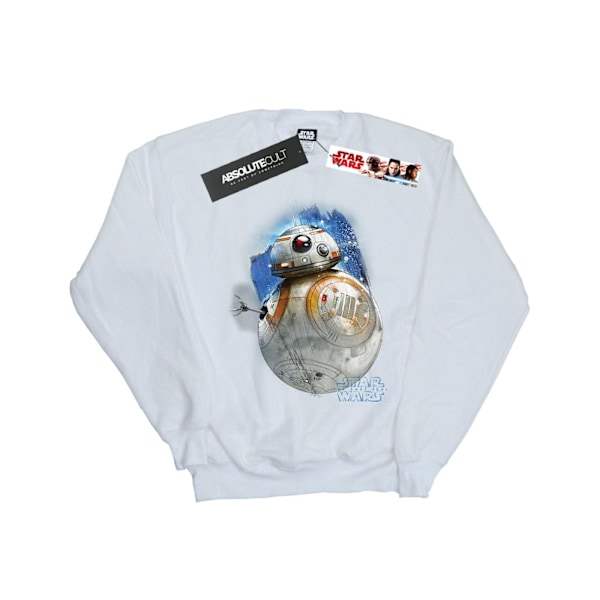 Star Wars: The Last Jedi Boys BB-8 Borstad Sweatshirt 5-6 år White 5-6 Years