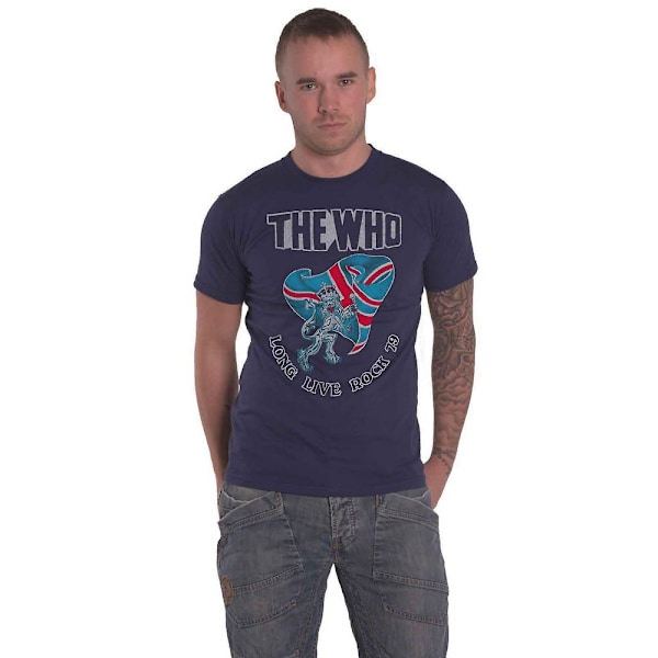 The Who Unisex Adult Long Live Rock ´79 T-Shirt S Marinblå Navy Blue S