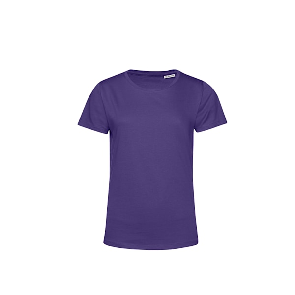 B&C Dam/Kvinnor E150 Ekologisk Kortärmad T-shirt L Radiant Radiant Purple L