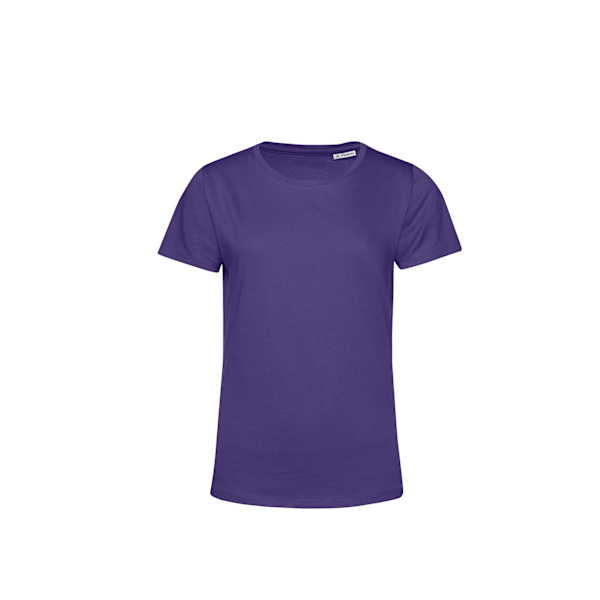 B&C Dam/Kvinnor E150 Organic Kortärmad T-shirt M Radiant Radiant Purple M