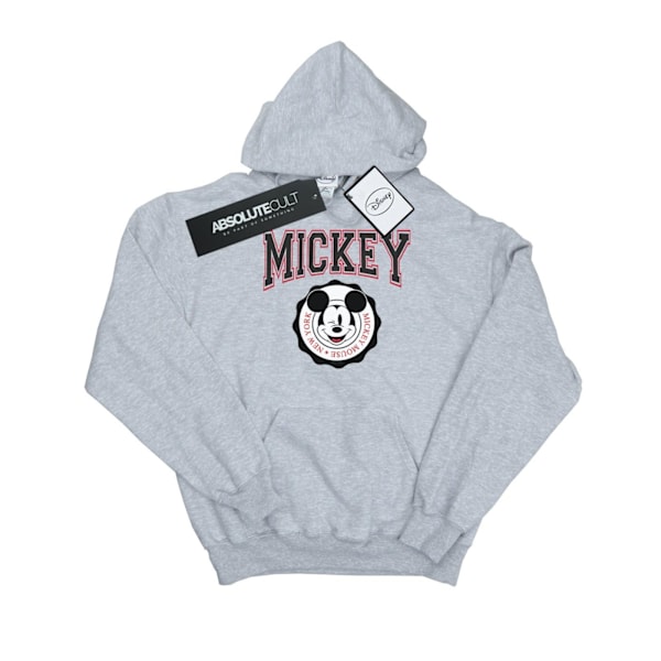 Disney Dam/Damer Mickey Mouse New York Seal Hoodie M Sports Sports Grey M